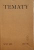 Tematy numer 9/1964 • Emily Dickinson, Robert Frost, E.E. Cummings, Allen Ginsberg